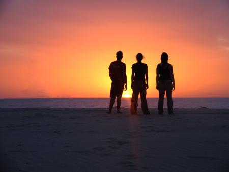 coucher de soleil